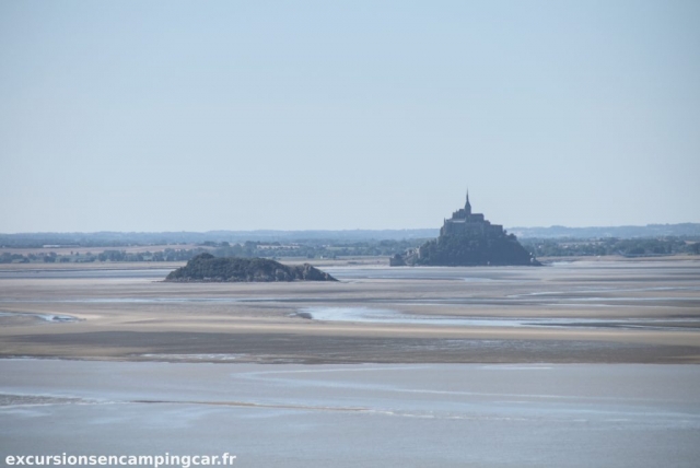 Le Mont Saint Michel vue de Champeaux