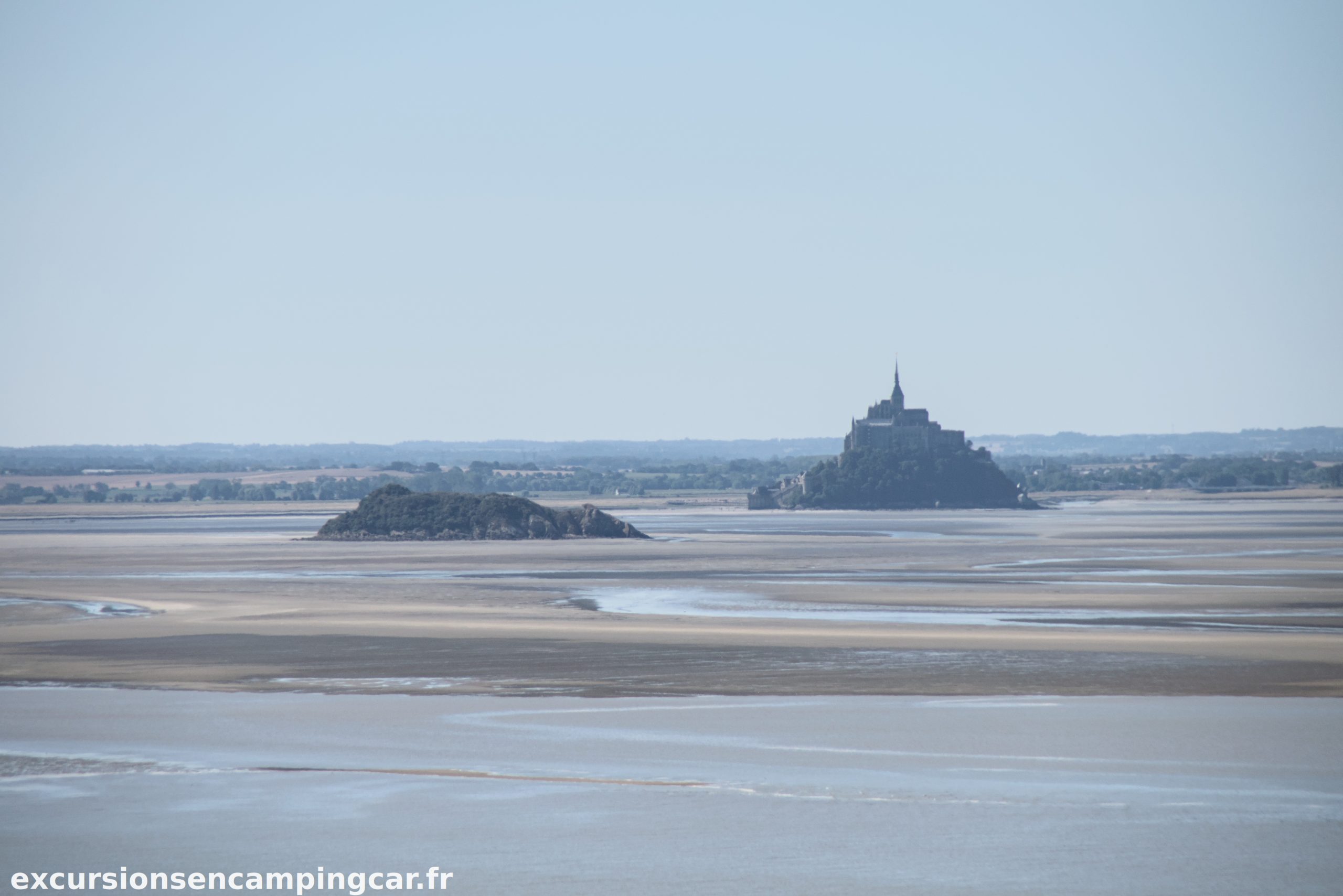 Le Mont Saint Michel vue de Champeaux