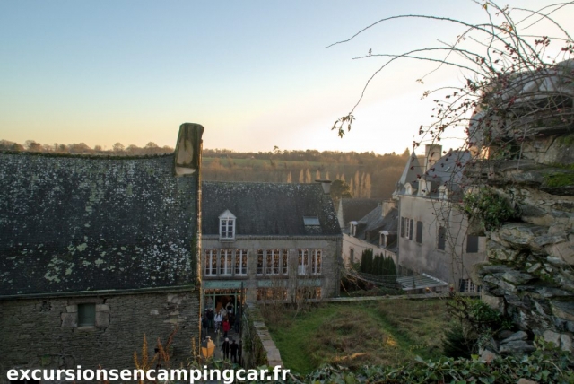 Vue sur les toits de Rochefort-en-Terre