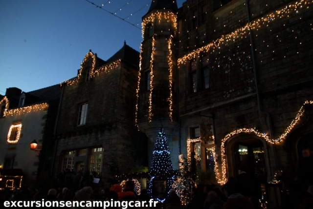 Illuminations de Noël à Rochefort-en-Terre