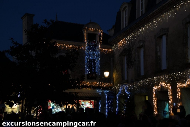 Illuminations de Noël à Rochefort-en-Terre