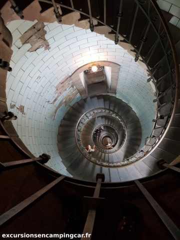 Escalier du phare d'Eckmuhl