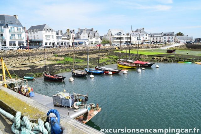 Vue sur le port de Lesconil