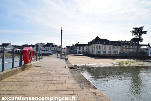 Ile Tudy vue depuis la jetée