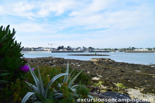 Vue sur Loctudy depuis Ile Tudy