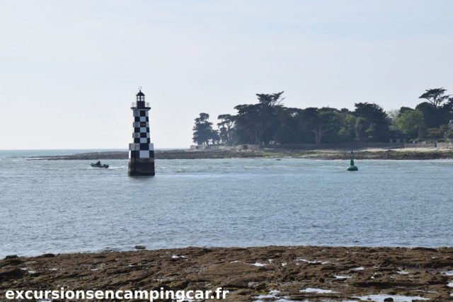 Phare La Tourelle des Perdix entre Ile Tudy et Loctudy
