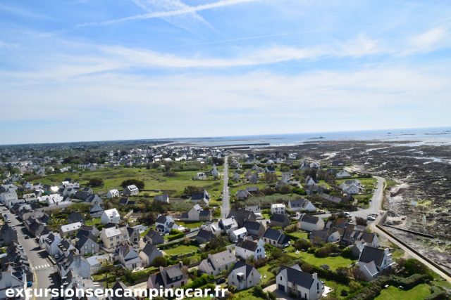 Kérity vue depuis le phare d'Eckmuhl