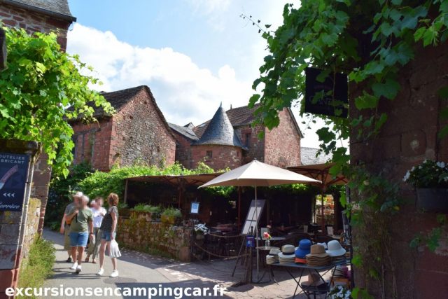 Vue sur le restaurant Le Cantou