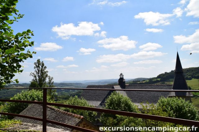 Vue depuis les hauteurs de Turenne