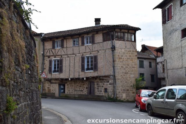Facade de maison à Figeac