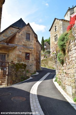 Montée menant au chateau