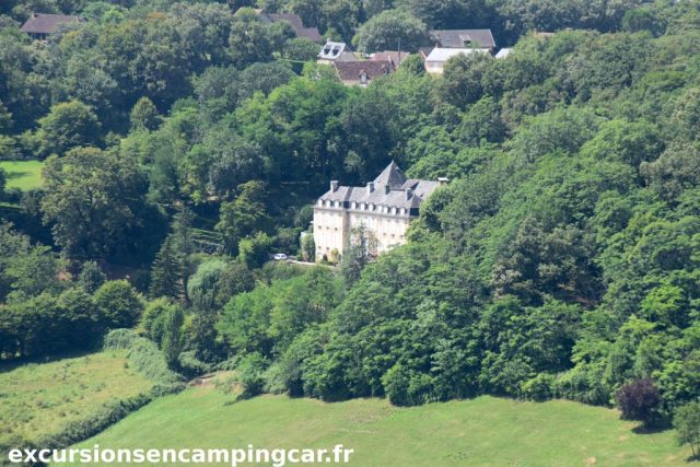 Vue depuis le château de Turenne