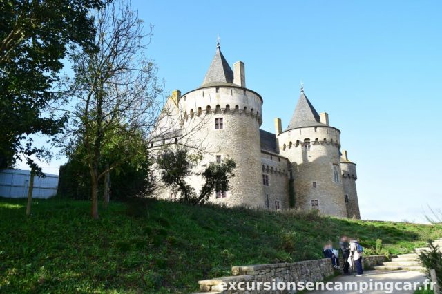 Arrivée au château de suscinio