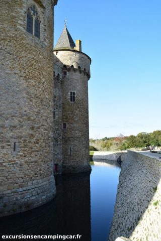 Les douves du Château de suscinio