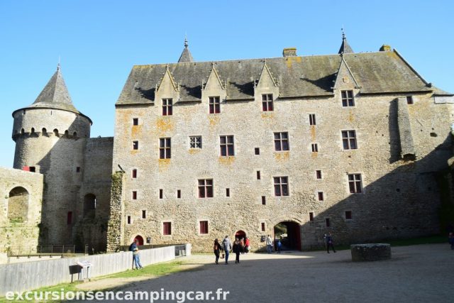 La cour intérieur du Château de Suscinio
